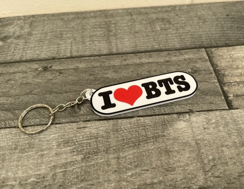 Bts heart keyring pop - keyring, |