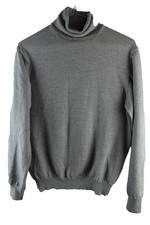 LUCA NOBILI Grey Knitwear Roll Neck Jumper Chest size 34" Womens Casual Outdoors