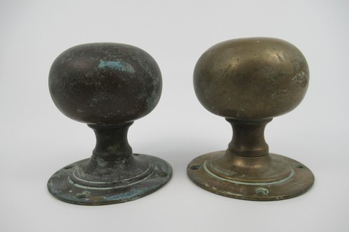 Antique large brass - large, knobs