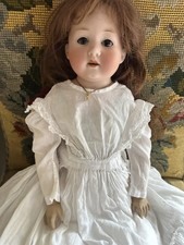 Antique Heubach 275 Shoulder Head Doll 22"
