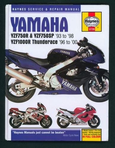 Yamaha yzf 750 1000 - 750, haynes