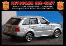 SILVER RANGE ROVER SPORT 2009-2013 MODEL 1:64 SCALE DIECAST COLLECTIBLE REPLICA