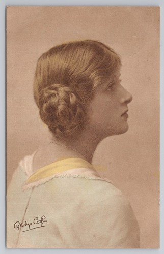 Gladys cooper profile portrait - profile,