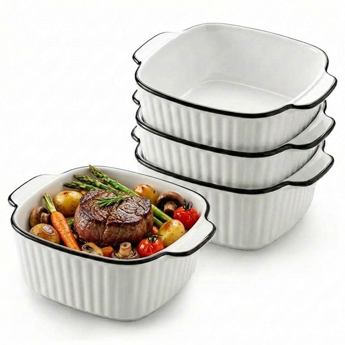 Double handle ceramic baking - ceramic,