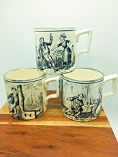 3  Vtg.Asstorted Grays Pottery