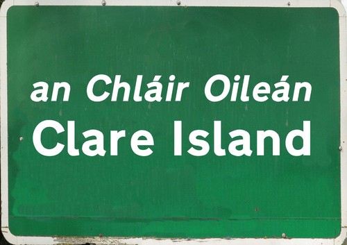 Clare island sign saw - sign, doctors