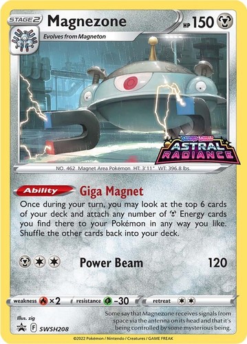 Pokemon magnezone swsh208 - pokemon,