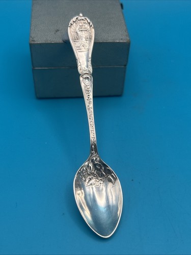 1912 ham silver spoon - 1912,