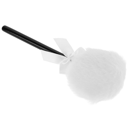 Soft plush body powder puff - powder,