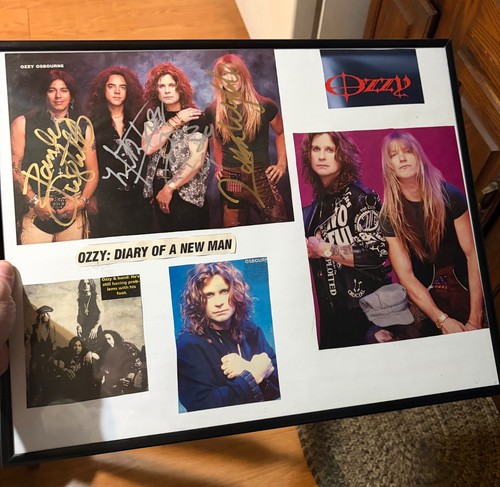 Ozzy osbourne autographs - ozzy, 4