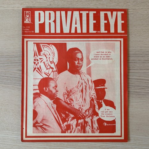 Private eye magazine - magazine, 4th