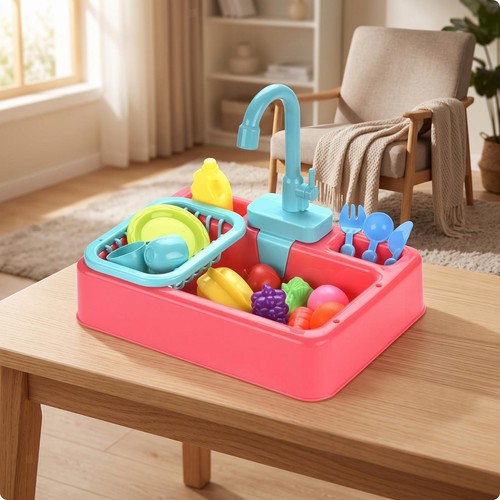 Plastic toy kitchen - plastic,