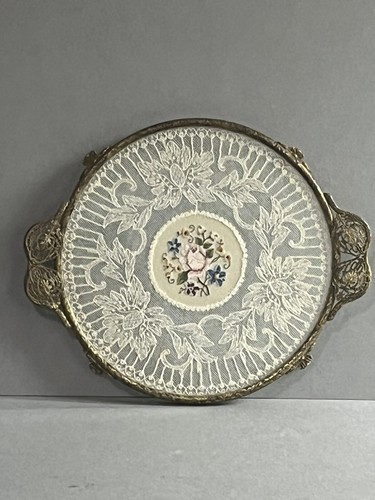 Rare vintage round lace petit - vintage,