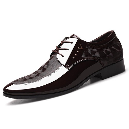 Mens formal shiny patent - mens,