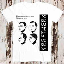 Kraftwerk Promo Label Computer World Love T Shirt 8004