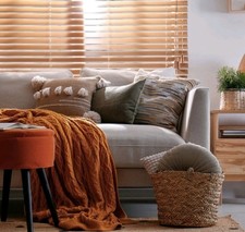 Oak Finish Real Wood Venetian