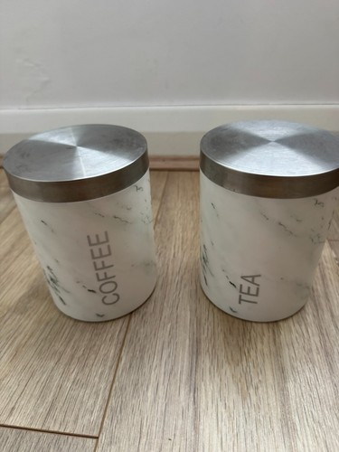 Tea coffee storage canisters - tea,