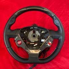 Ferrari California Carbon Fibre Leather Steering Wheel OEM Genuine  – No Airbag 