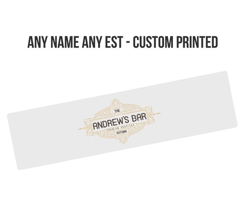 Personalised bar runner ideal - bar,