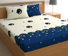 Double Bed with 2 Pillow