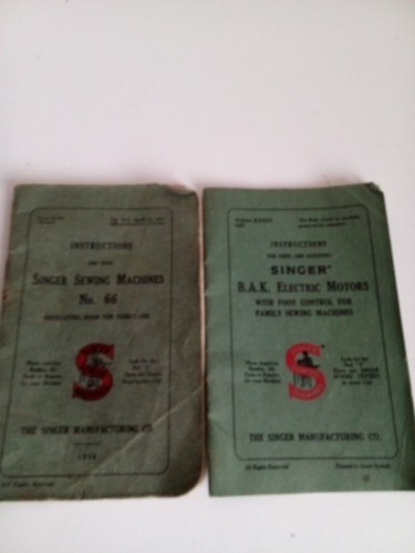 Instruction book for singer - instruction,