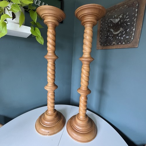 Vintage pair beech barley - vintage,