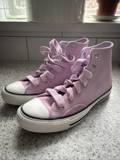 Converse Hi-Top Suede Lilac