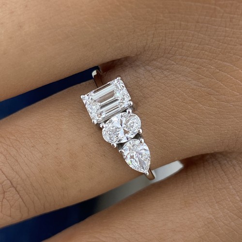 5ct multishape fashion ring - 1.5ct,