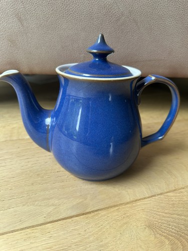 Denby imperial blue teapot - denby,