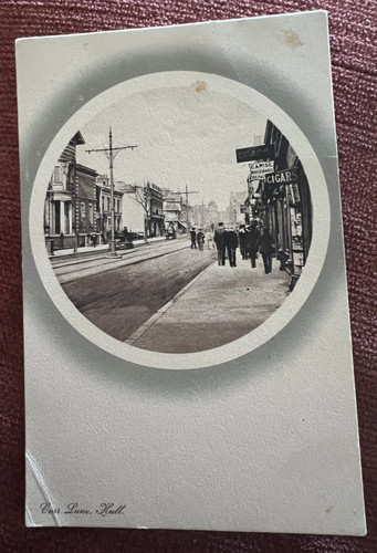 Antique postcard hull - antique,