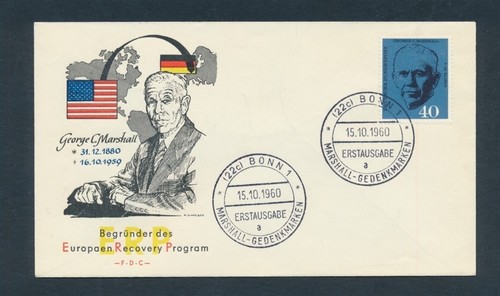 D489294 germany fdc george - d489294, c