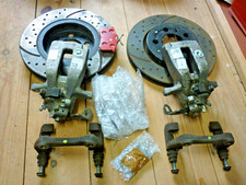 Audi TT 225 mk1 rear brake discs, calipers, EBC red stuff brake pads