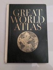 Vintage Great World Atlas from