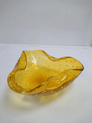 Amber bubble glass - bubble,