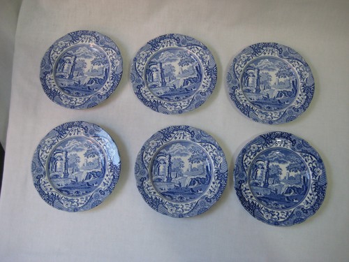 Spode italian side plates - spode,