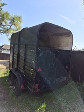 Rice Horse Trailer prepped for