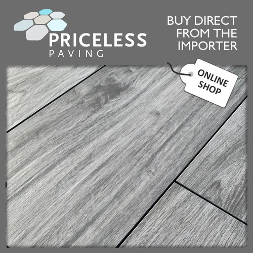 Wood effect porcelain paving - effect,