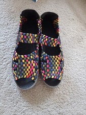 ladies rainbow weave , lace
