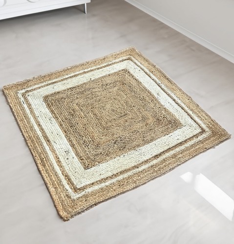 Large sqaure rug - large, natural