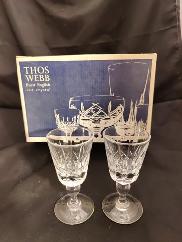 Boxed thomas webb crystal - webb,