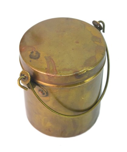 Old brass kitchen - brass, oil