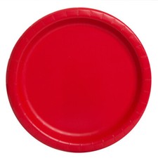 Pack of 16 Ruby Red 9 inch