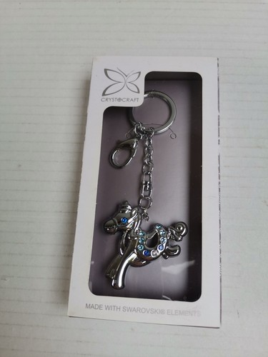 Horse crystocraft keyring - horse,