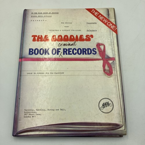 The goodies book criminal - of,
