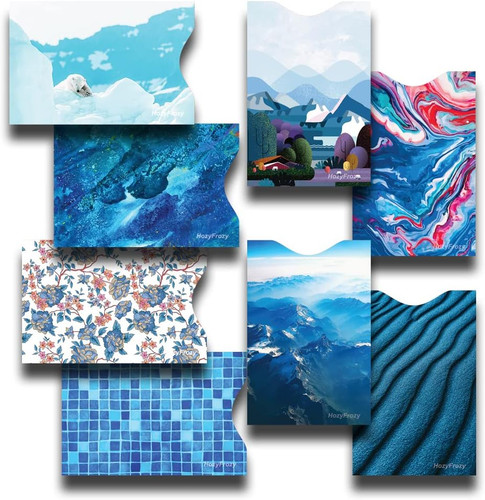 Rfid blocking sleeves - 8,