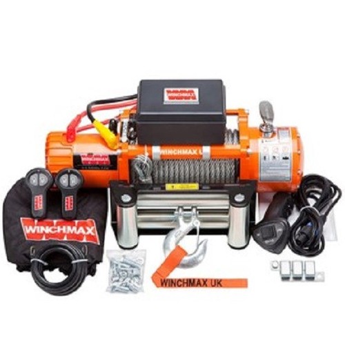 Winchmax 24v steel rope winch - steel,