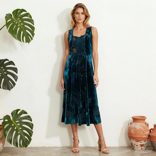 Peruzzi dress midi - midi, green