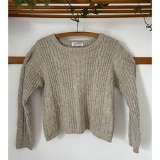 Grey Relaxed Crop Jumper