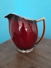 Carlton Ware Rouge Royale Large Jug 1920s Art Deco