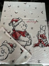 DISNEY WINNIE POOH CHRISTMAS SINGLE DUVET COVER & PILLOWCASE